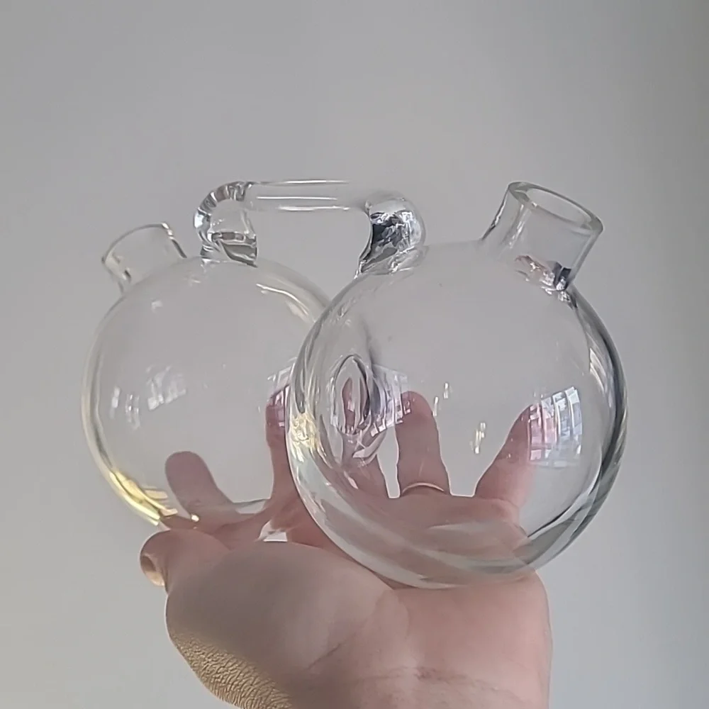 Vintage glass propagation vase - Picture 4 of 9